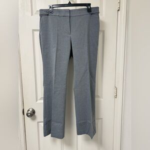 LOFT Gray Petite Trousers 12p